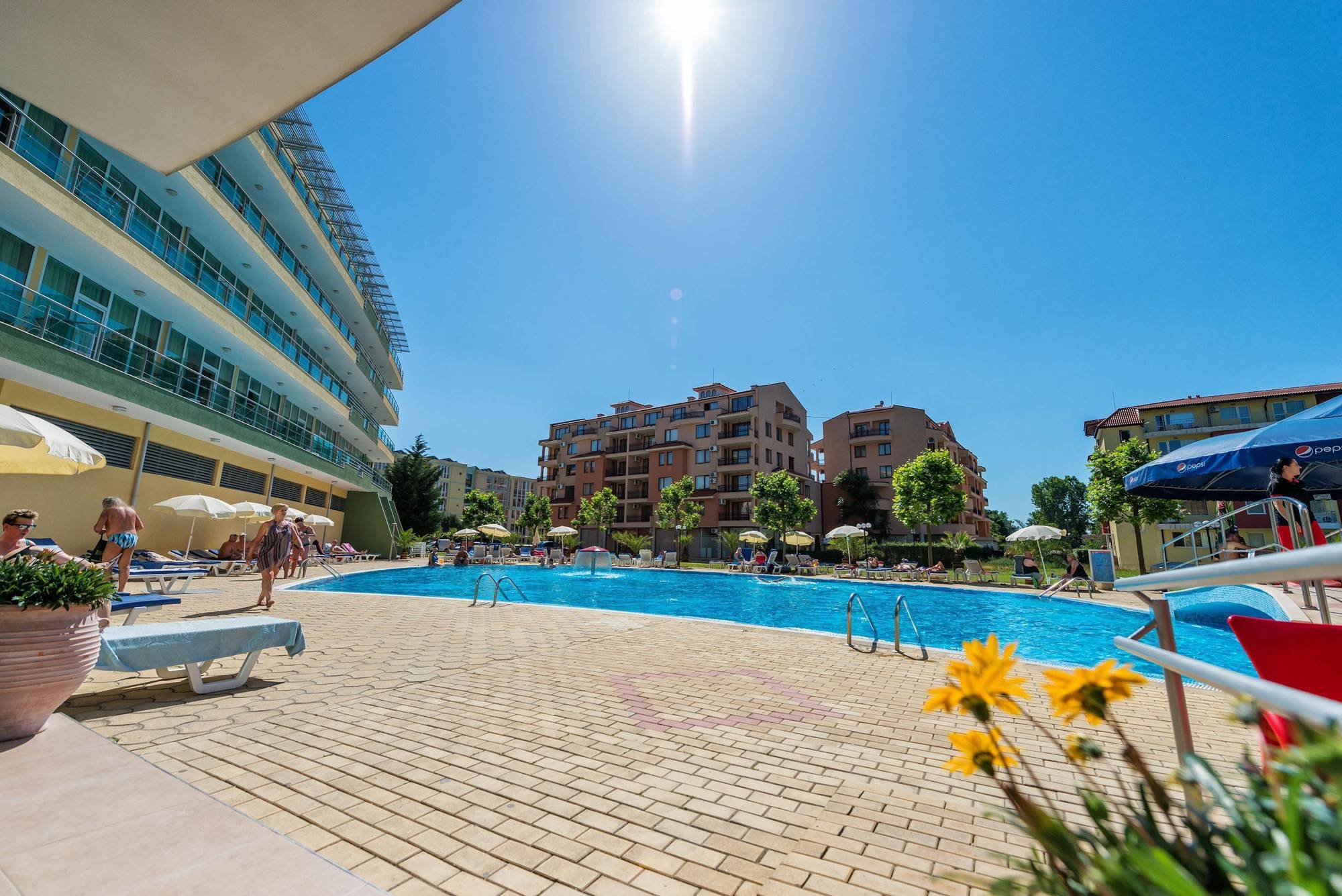 Ivana Palace Hotel - Free Parking Sunny Beach Eksteriør billede